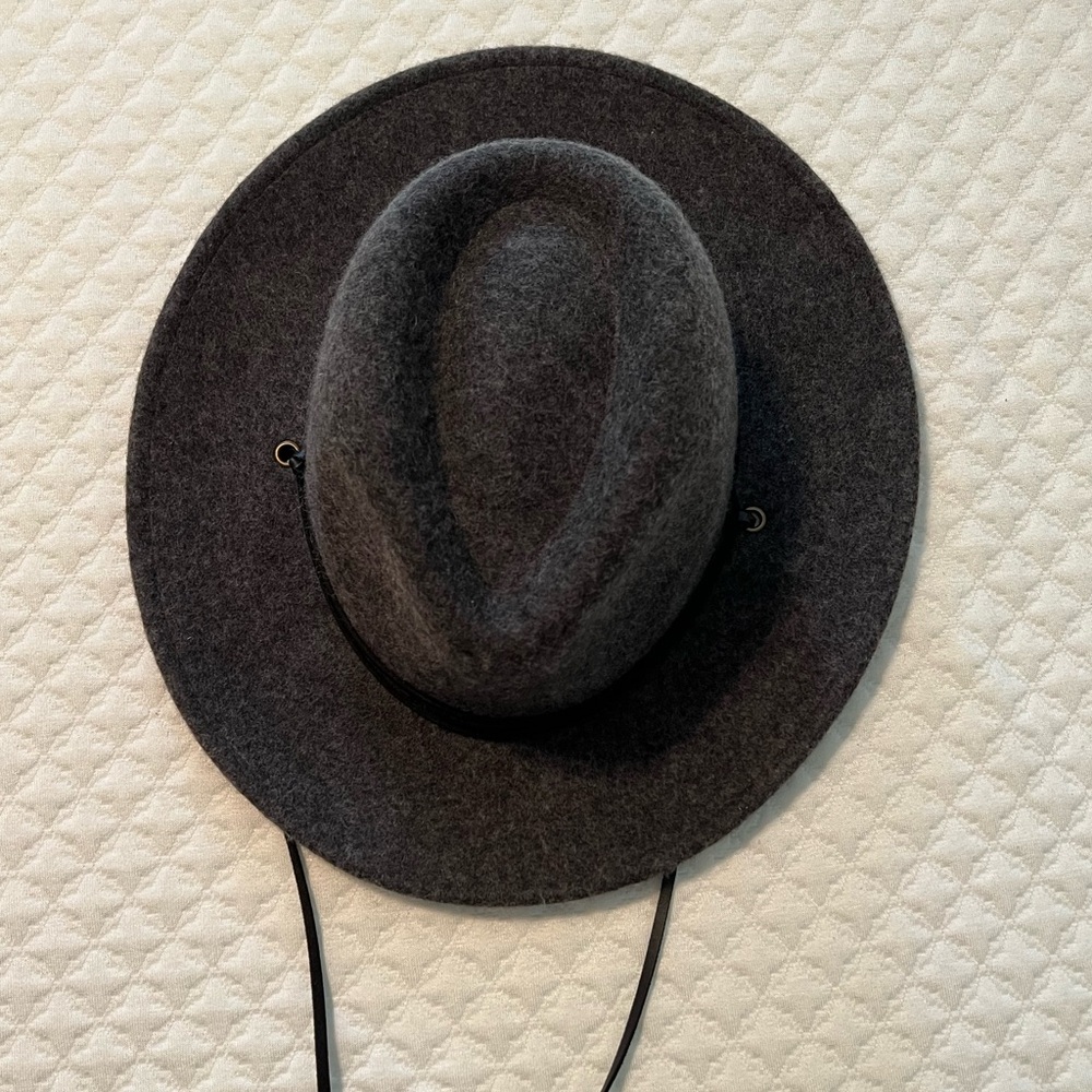 Goodfellow & Co Gray Wool Felted Fedora Hat Sz L/XL